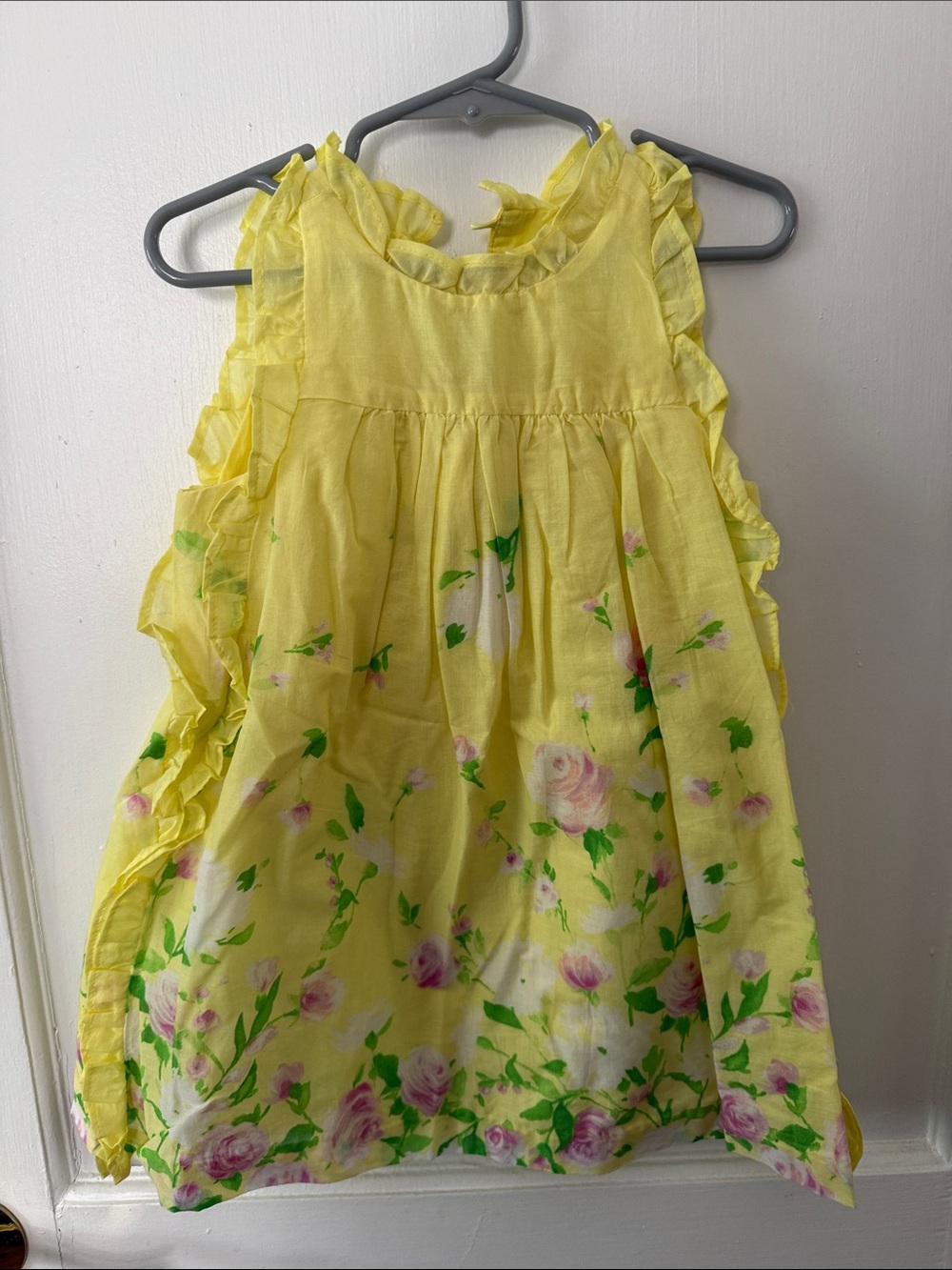 Janie and Jack Pale Yellow Girls' Dress